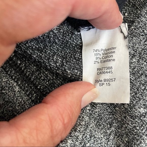 Madewell gray and black dress - Picture 7 of 8